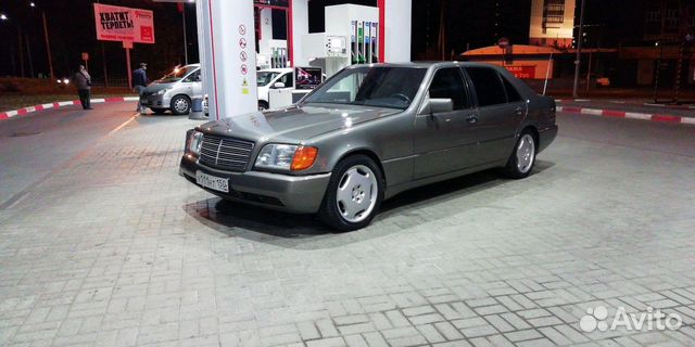 Mercedes-Benz S-класс 6.0 AT, 1993, битый, 240 000 км