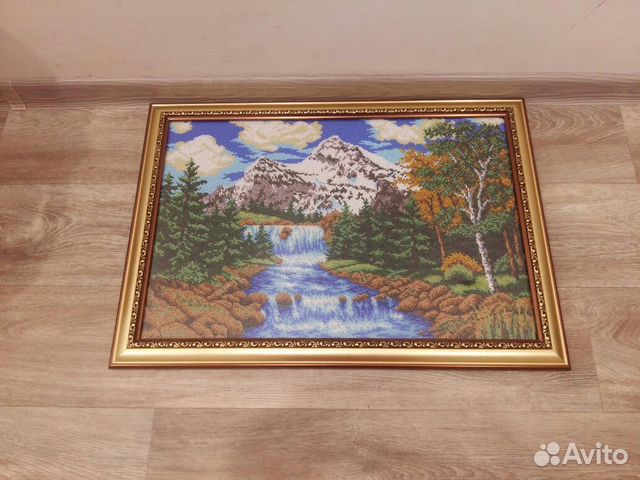 Картина вышитая чешским бисером Картина вышитая чешским бисером