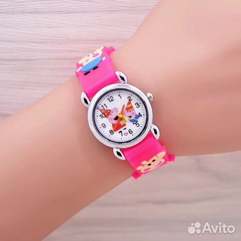 Часы, свинка пеппа