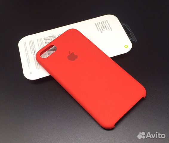 iPhone 7 8 Apple Silicone Case Красный Red