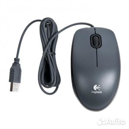 Новая Мышь USB Logitech m90