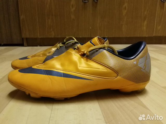 nike mercurial glide iii gold