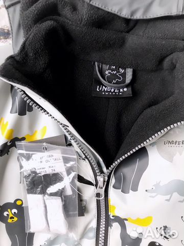 Демисезон непромокаемый новый комбинезон Lindberg