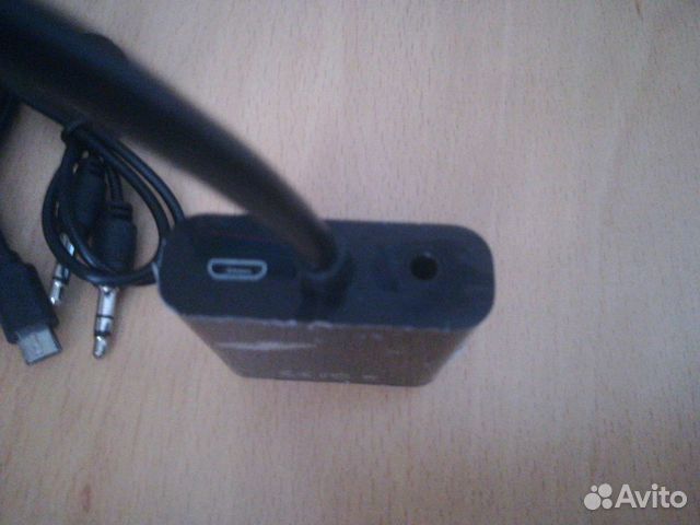 Hdmi vga переходник с доп. питанием и аудио
