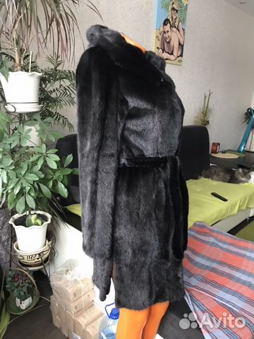 Шуба из норки чёрный бриллиант. Фабричный Китай Шуба из норки чёрный бриллиант. Фабричный Китай
