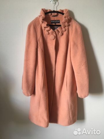 Тёплое пальто шерсть L-XL