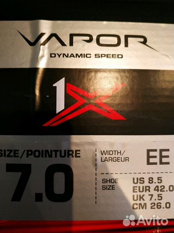 Коньки bauer vapor 1X S17 SR 6.5 - 11D,EE