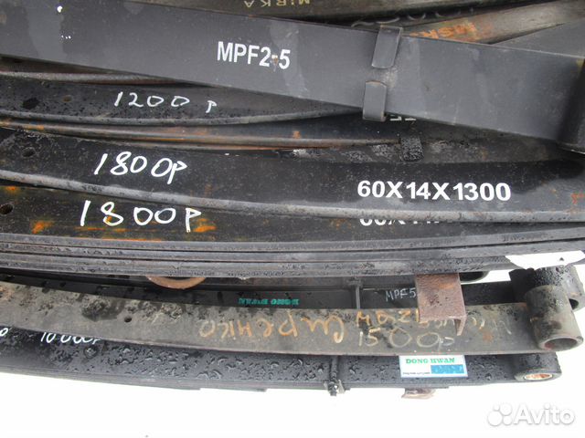 Рессора MMC canter перед