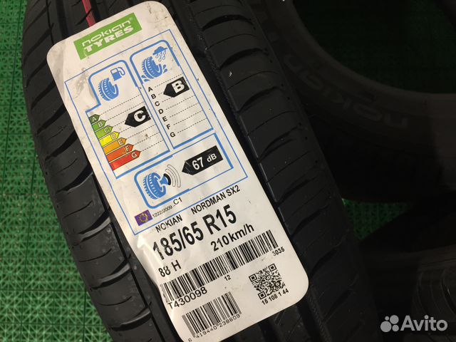 Шины 185 65 15 86Н Nokian Nordman SX2 новые летние Шины 185 65 15 86Н Nokian Nordman SX2 новые летние