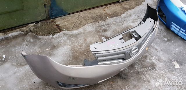 Бампер nissan note E11 NE11