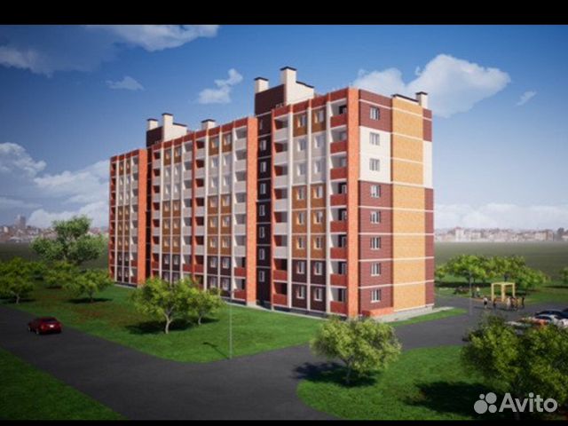1-к квартира, 36 м², 2/9 эт.