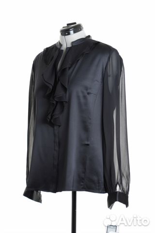 NEW Блузка Anne Klein, шелк, 50-52 NEW Блузка Anne Klein, шелк, 50-52