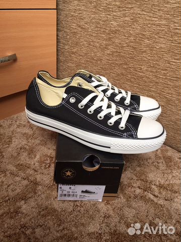 Converse OX All Star black (39 eur.), 24,5 см Converse OX All Star black (39 eur.), 24,5 см