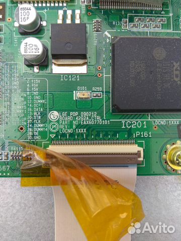 Плазменный телевизор LG на разбор