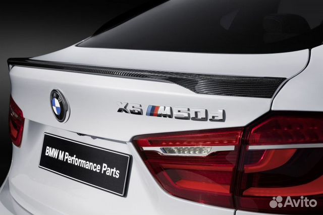 Спойлер M Performance для BMW X6 F16 Ф16