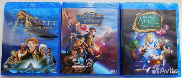 Мультфильмы. Disney, Pixar (Blu-ray)(лицензия)