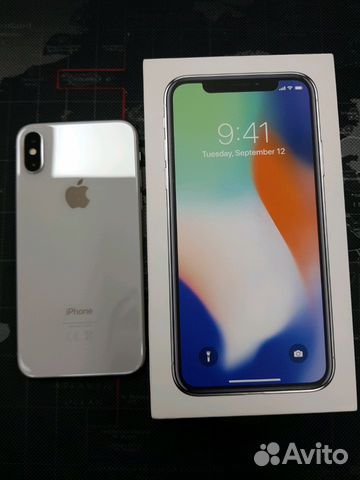 iPhone X 256Gb Silver Рассрочка подержанный iPhone X 256Gb Silver Рассрочка подержанный