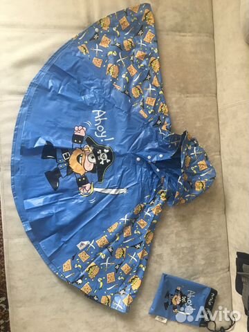 Плащ-дождевик для мальчика Пират Плащ-дождевик для мальчика Пират