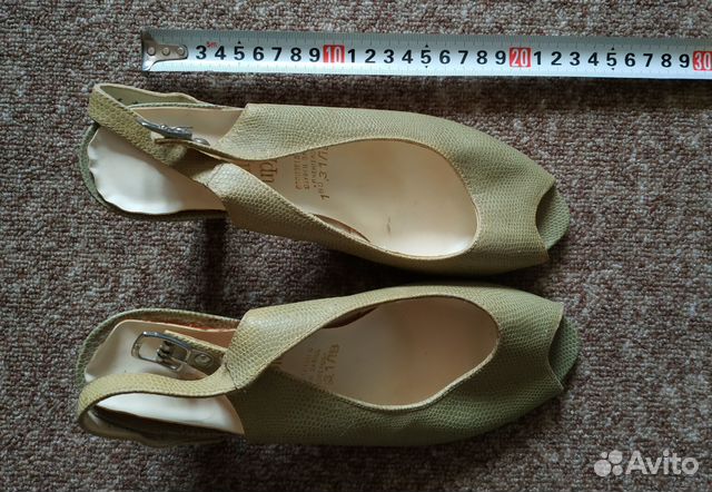 Туфли босоножки Hush Puppies кожаные женские 25см