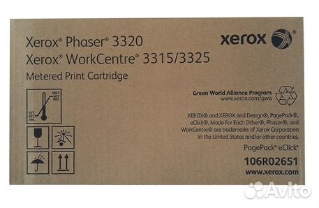 106R02651 Тонер xerox 106R02651 Тонер xerox