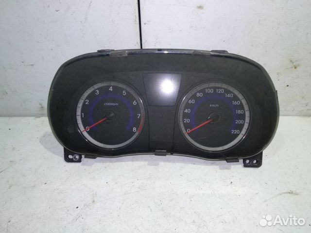Панель приборов Hyundai Solaris RB 2010-2014 Панель приборов Hyundai Solaris RB 2010-2014