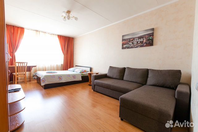 

1-к. квартира, 39 м², 2 кровати