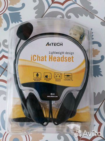 Гарнитура A4tech HS-6