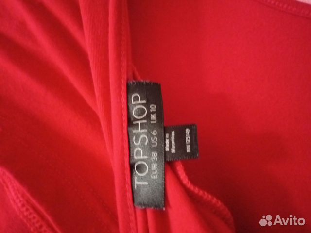 Красное платье Topshop Красное платье Topshop