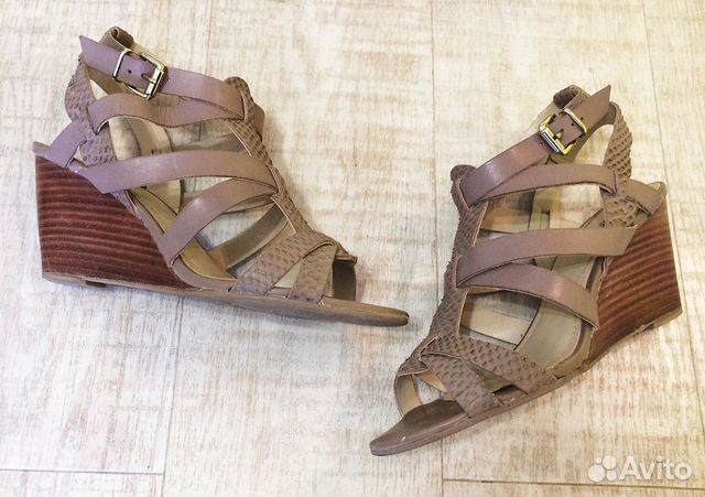 Босоножки RiaRosa и сабо на танкетке, размер 38