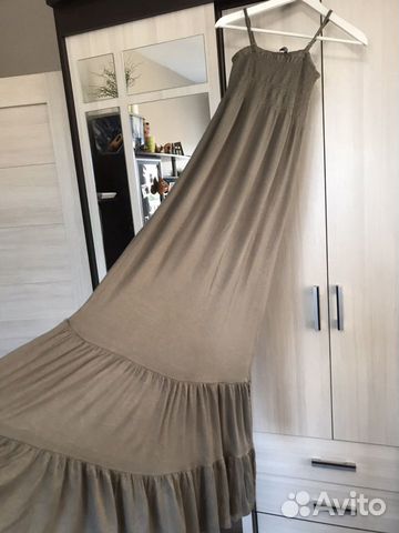 Летнее платье в пол