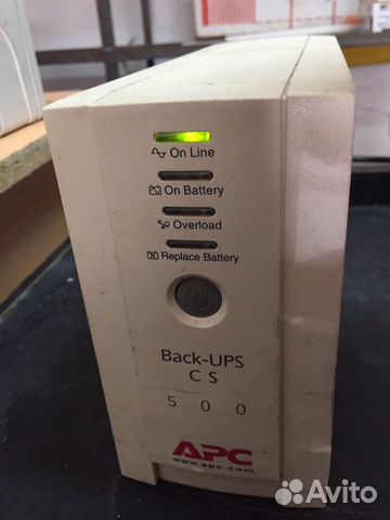 Ибп apc back ups cs 500