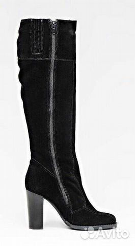 Сапоги замша 40 р