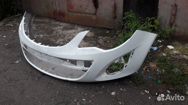 Бампер передний Opel Corsa D Опель Корса Д