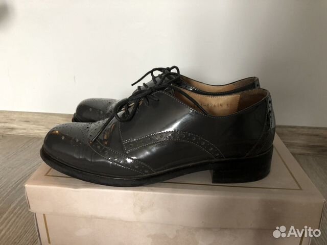 Ботинки лаковые Respect серые Ботинки лаковые Respect серые