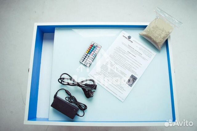 Стол-планшет песочный