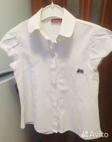 Школьные блузки 134 р-р