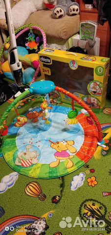 Коврик музыкальный развивающий Chico Bubble Gym 3в
