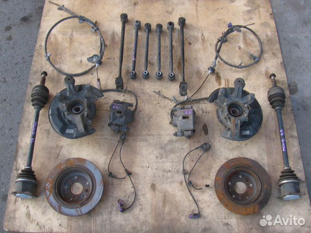 Задняя подвеска Lexus RX300 MCU15 1MZ Задняя подвеска Lexus RX300 MCU15 1MZ