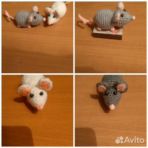 Вязаные мышки Вязаные мышки