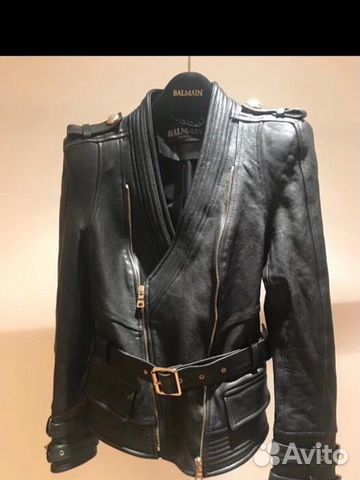 Куртка кожаная Balmain Куртка кожаная Balmain