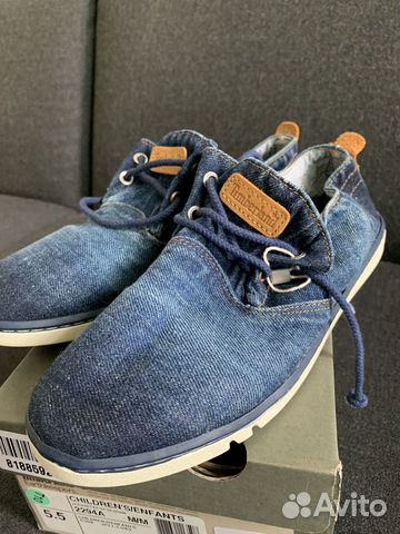 Слипоны-кеды джинсовые Timberland