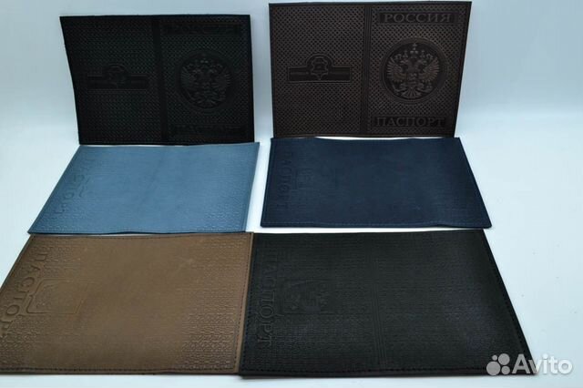 Обложка на паспорт кожа тиснение плетенка