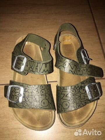 Сандалии, 28 р. 17,5 см по стельке, кожа Сандалии, 28 р. 17,5 см по стельке, кожа
