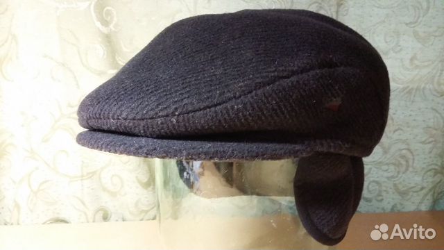 Кепка мужская (новая) р.57 темно-серая, утепленная Кепка мужская (новая) р.57 темно-серая, утепленная
