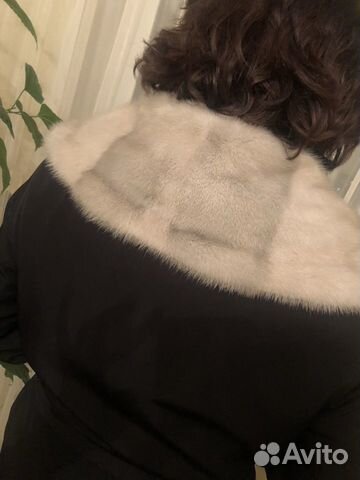 Плащ на меховой подстёжке
