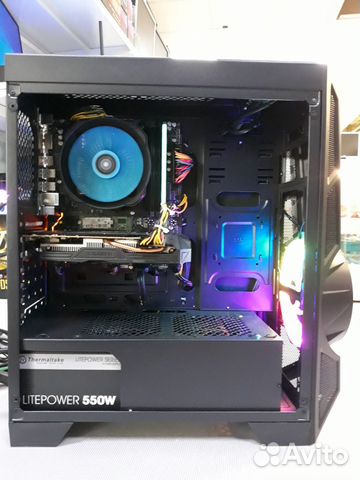 Компьютер 368 Ryzen5 160016GSSD240GTX 1060 6Gb