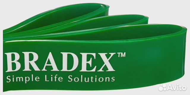 Эспандер лента bradex 208 х 4.5 см зеленый