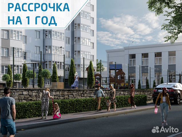 3-к квартира, 78.6 м², 6/10 эт.