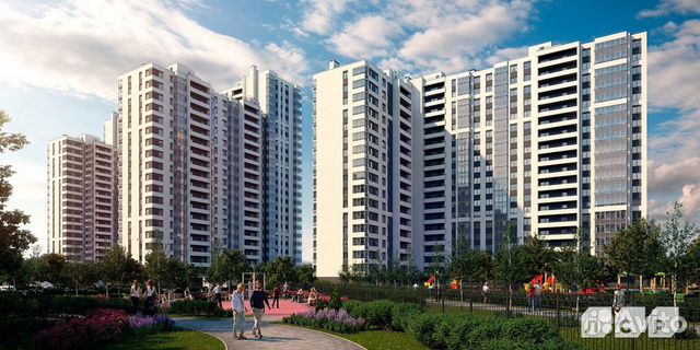 1-к квартира, 35.7 м², 6/24 эт.