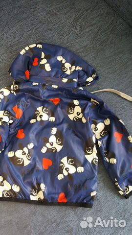 Ветровка для девочки р.104
